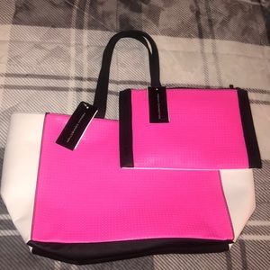 NWT French Connection bag and clutch